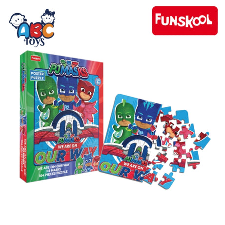 Funskool 9435900 Pj Masks On Our Way 104 Pcs Puzzle, Ages 4+