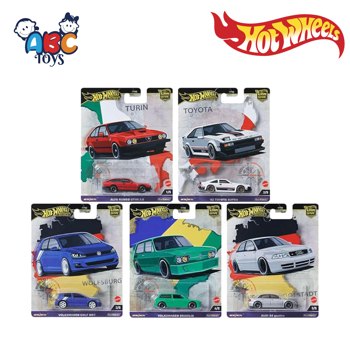 Hot Wheels FPY86 Car Culture Hammer Drop Model Cars, Ages 3+