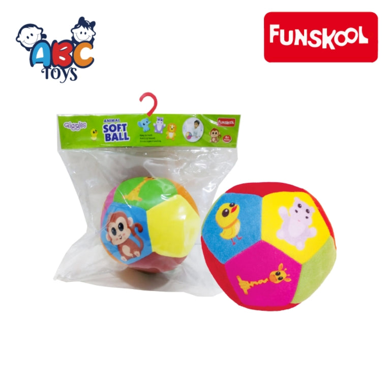 Funskool 9922400 Animal Soft Ball, Ages 8m+ (Damage Box)