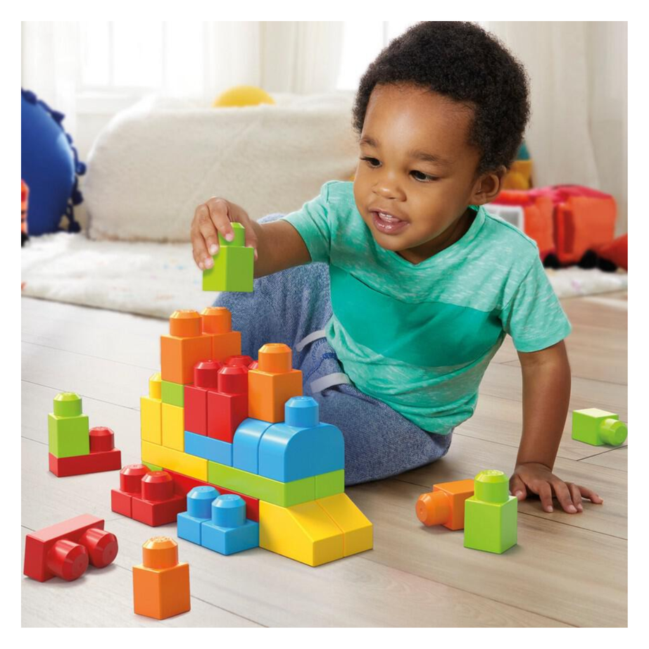 Mega Bloks HKN40 Value Let's Build It (40 pcs), Ages 1+