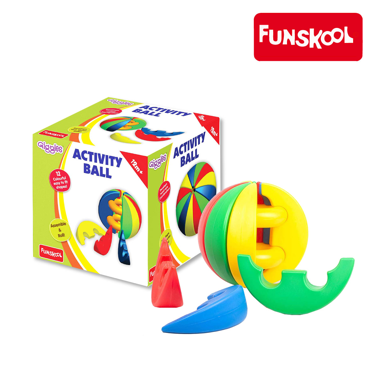 Funskool Giggles Activity Ball, Ages 12m+ – ABC TOYS