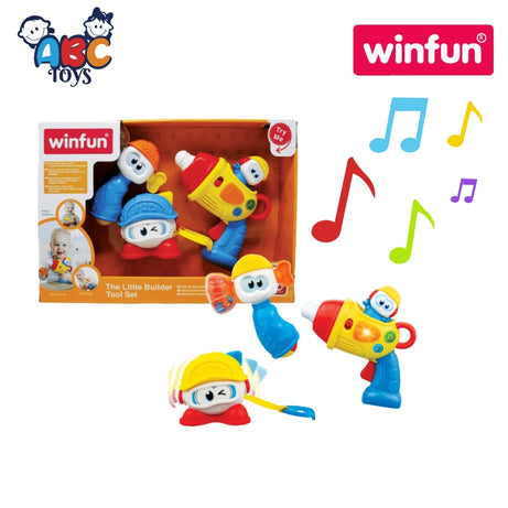 Winfun 003029 The Little Builder Tool Set (Damage Box)