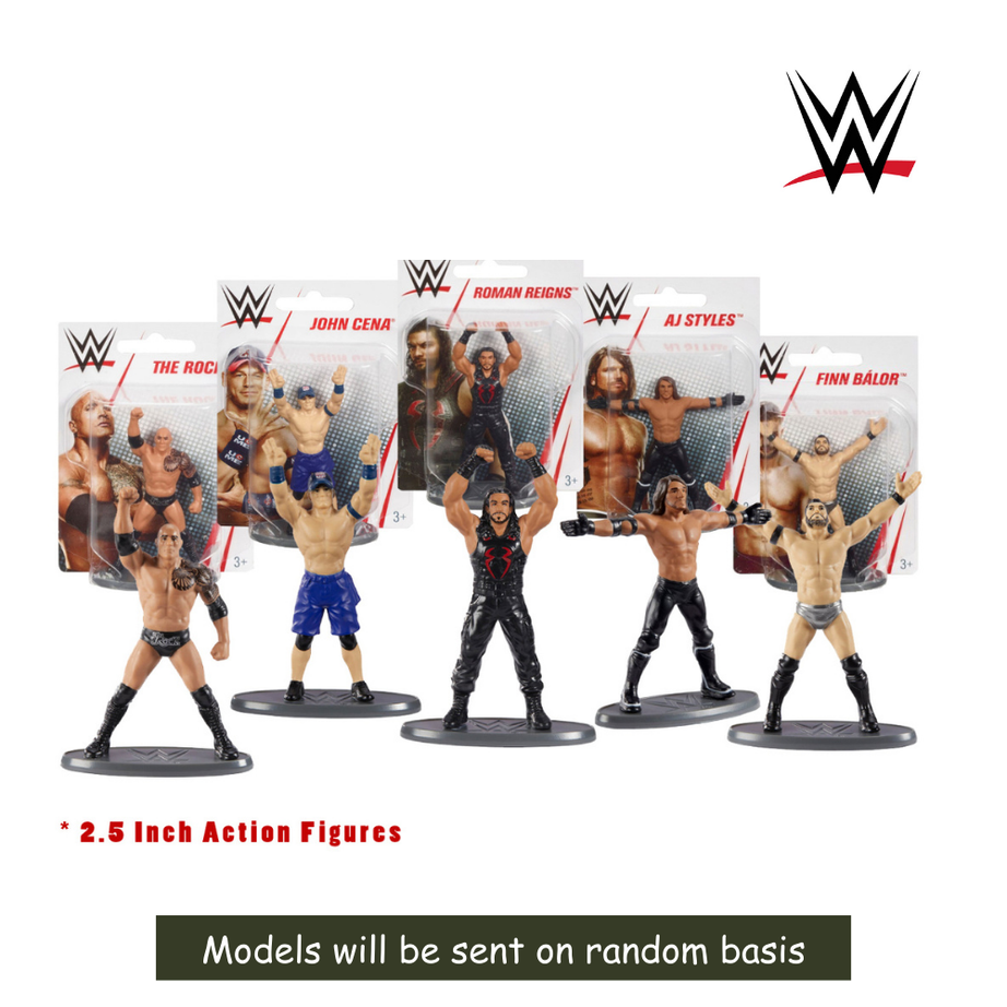 Action Roulette GGJ18 WWE MINI Figure Asst. (Damaged Box)
