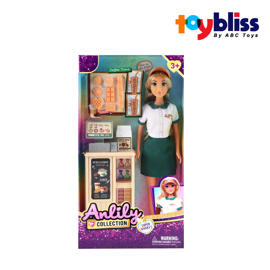 Toybliss Anlily Coffee Shop Super Market (616986), Ages 3+