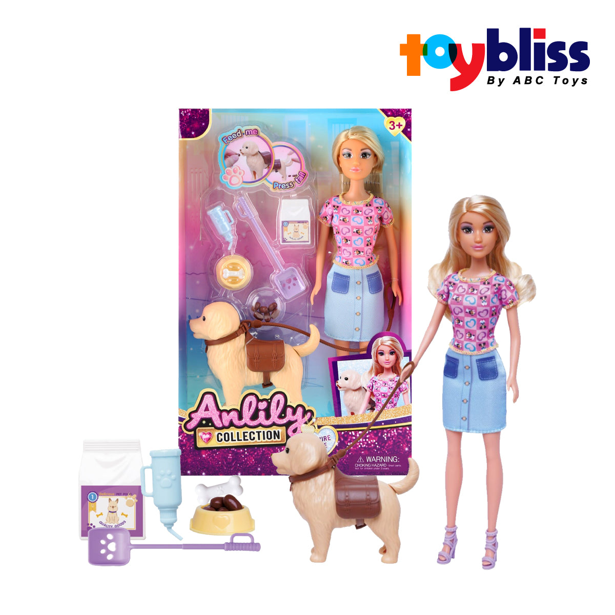 Toybliss Anlily Puppy Friend Leisure Time (616120), Ages 3+