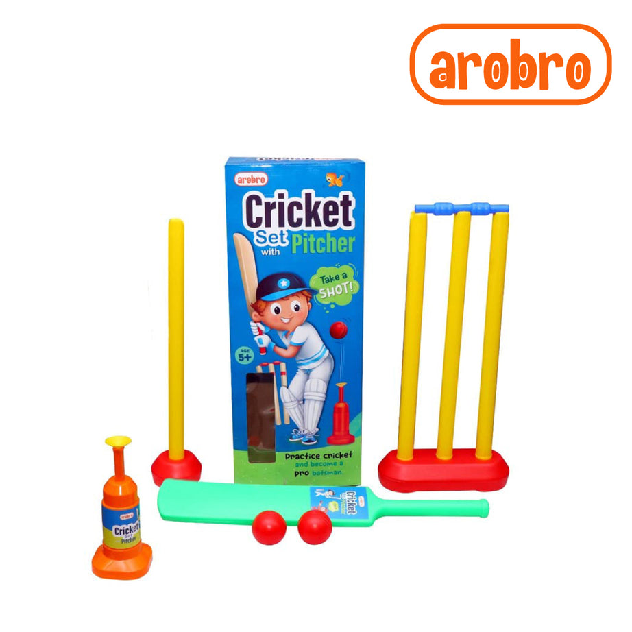 Arobro 5008 Cricket Set With Pitcher (DAMAGED BOX)