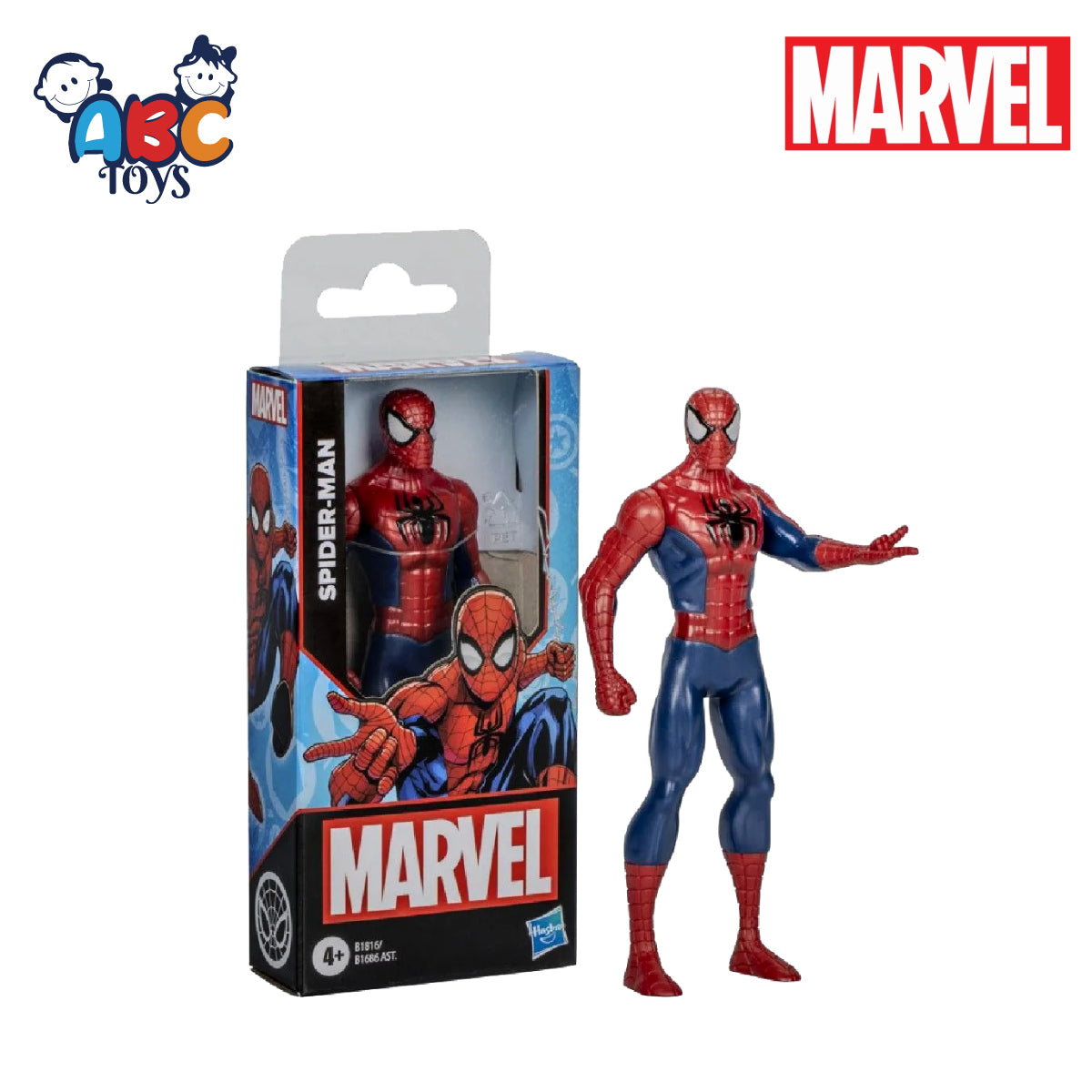 HASBRO B1816 Marvel Avengers Action Figures Spiderman 6inch, Age 4+
