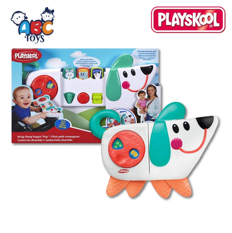 HASBRO B4532 Playskool Bring-Along Poppin Pup, Age 9m+ (Damage Box)