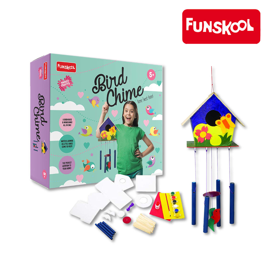Funskool Handicrafts Bird Chime, Ages 5+