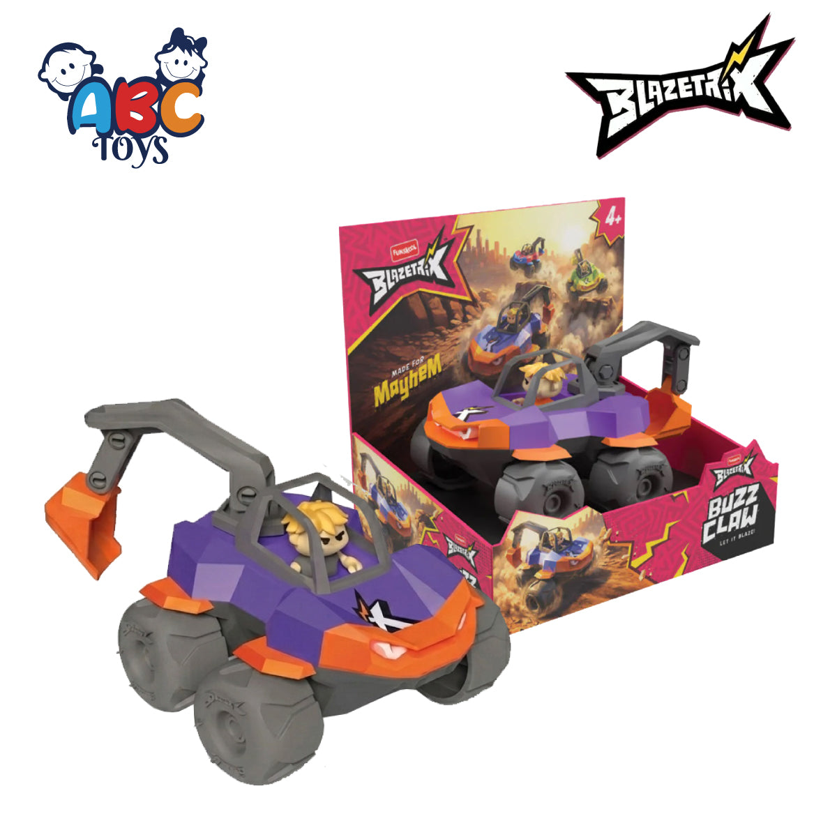 Funskool 5177000 BLAZETRIX BUZZ CLAW, Age 4+