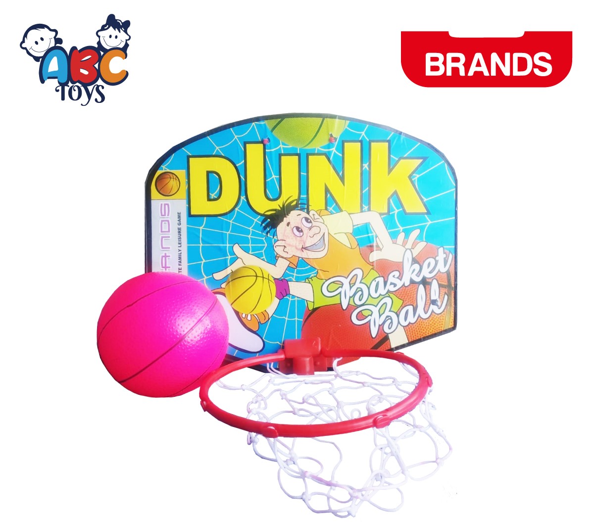 BRANDS Basket Ball Dunk PVC, Ages 3+ (Damage Box)