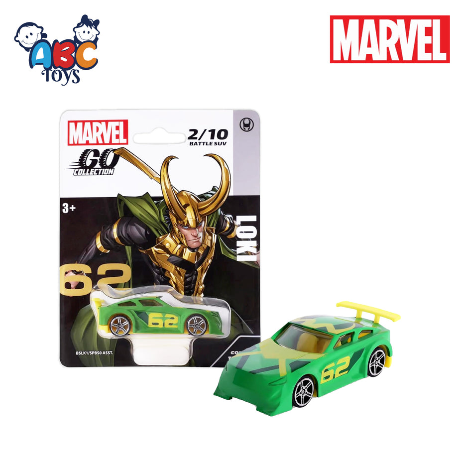 HASBRO SPBS00004 (BSLK1) Marvel Avengers Battle SUV Go Collection Loki, Age 3+
