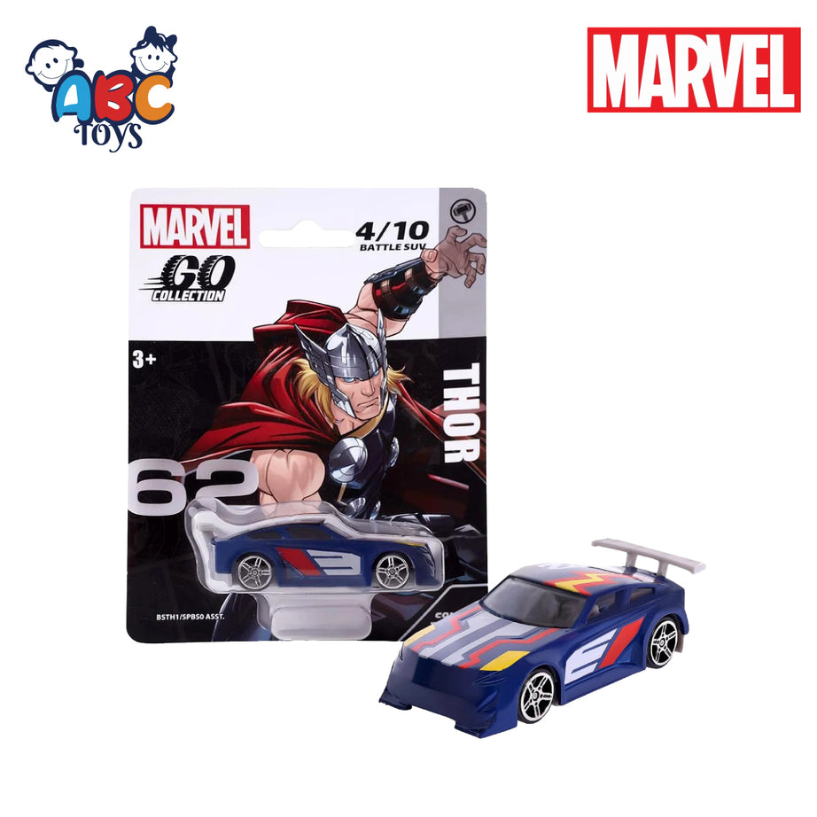 HASBRO SPBSE0001 (BSTH1) Marvel Avengers Knight Speed Battle SUV Go Collection Thor, Age 3+