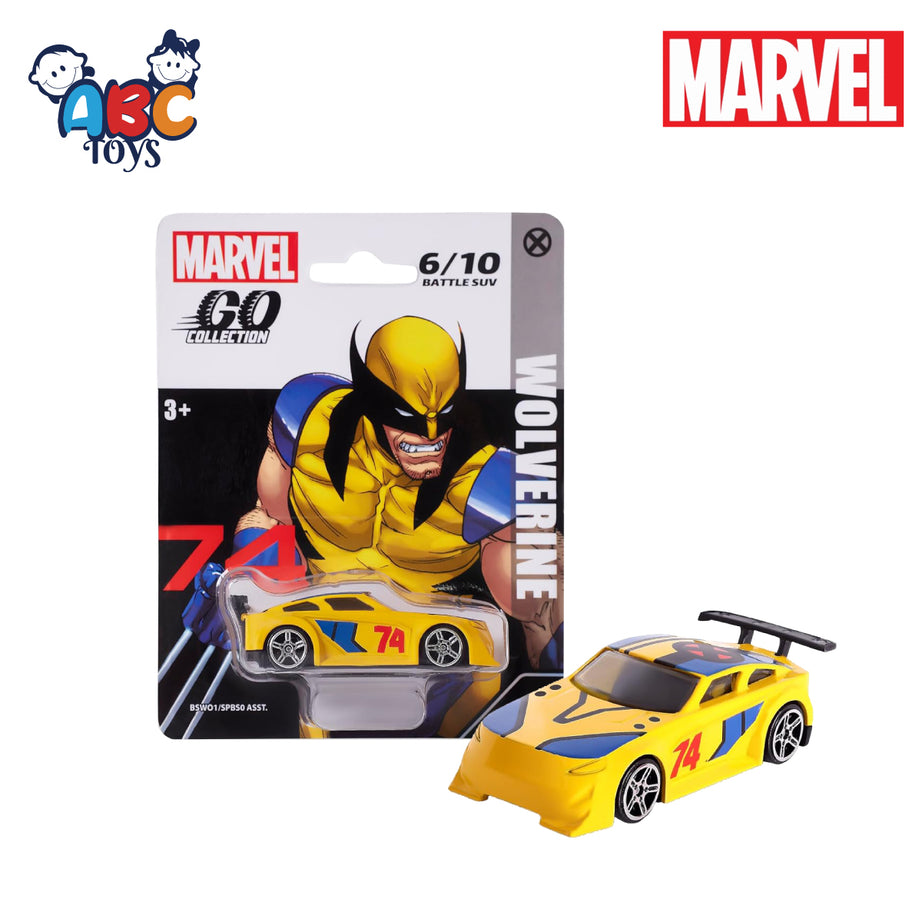 HASBRO SPBS00004 (BSWO1) Marvel Avengers Battle SUV Go Collection Wolverine, Age 3+