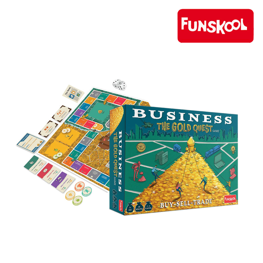 Funskool The Gold Quest Business Game, Ages 7+