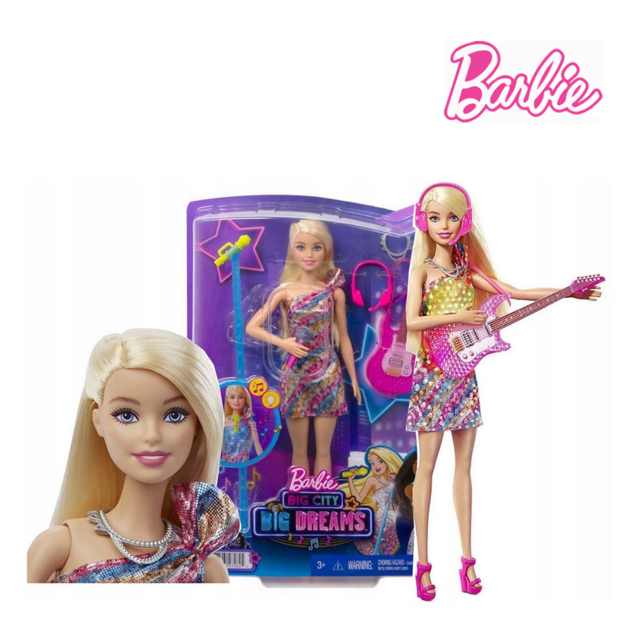 Barbie GYJ21 Big City Big Dreams Singing Barbie (Damaged Box)