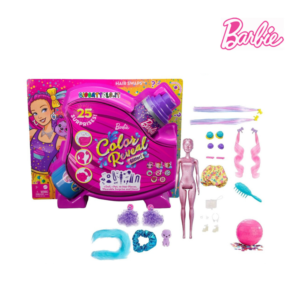 Barbie HBG39 Color Reveal  Doll (Damaged Box)