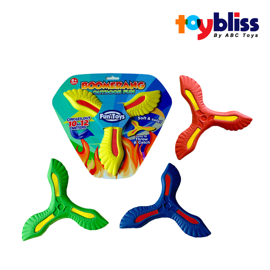 Toybliss Boomerang Outdoor Fun, Ages 6+