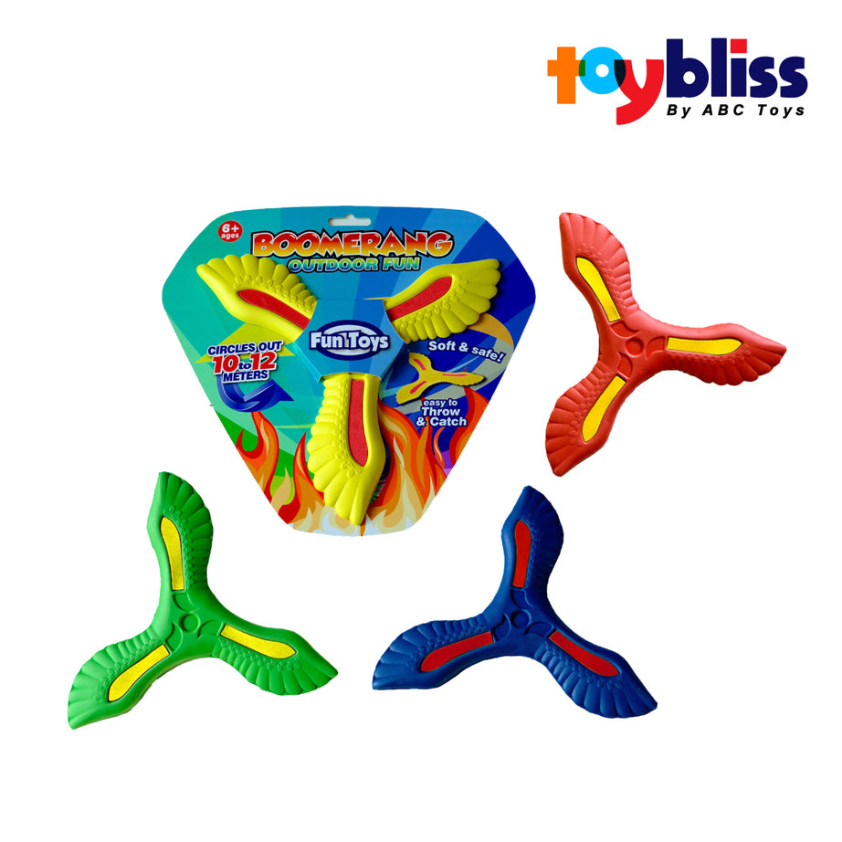 Toybliss Boomerang Outdoor Fun, Ages 6+