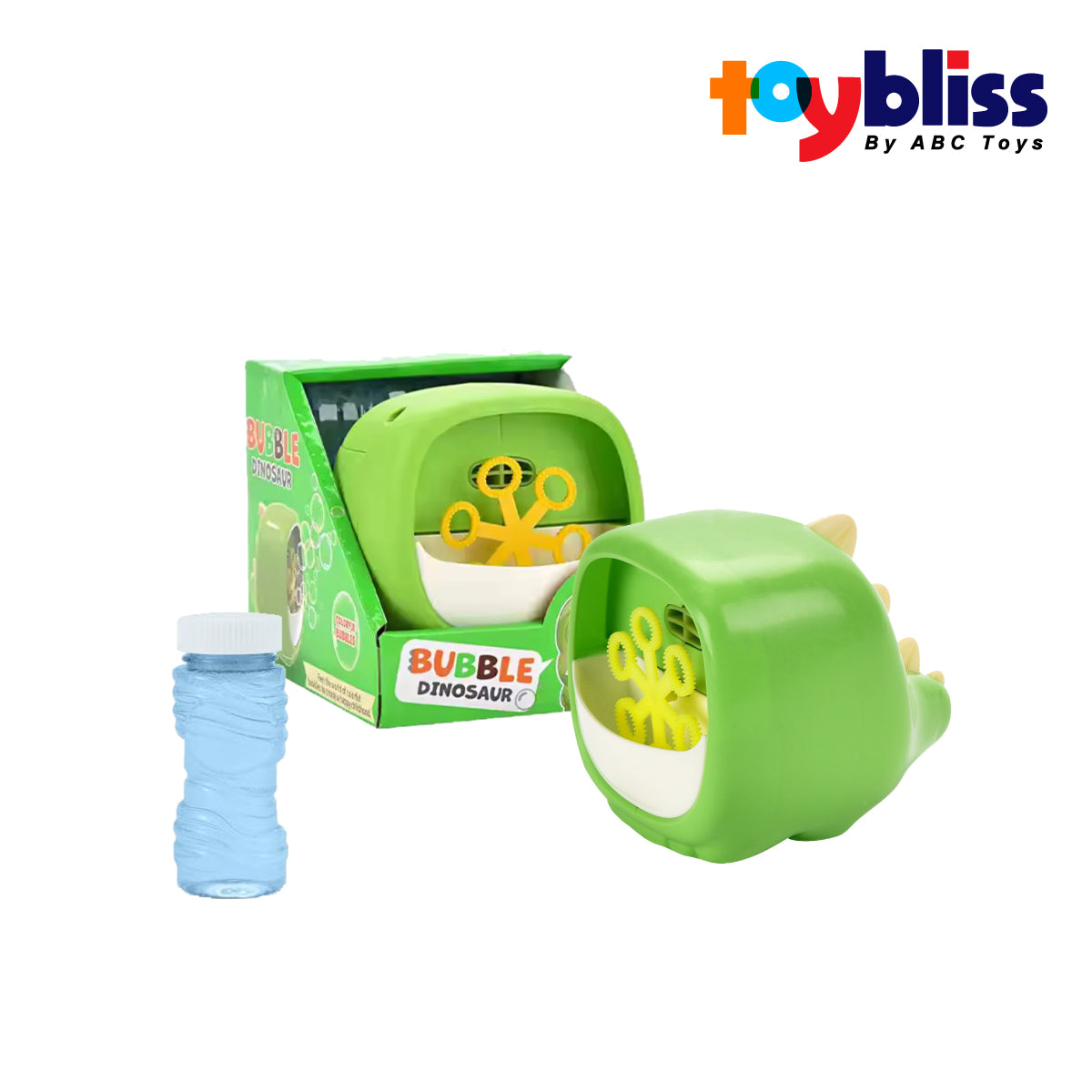 Toybliss Bubble Dinosaur with Bubble Machine (My273-1), Ages 3+