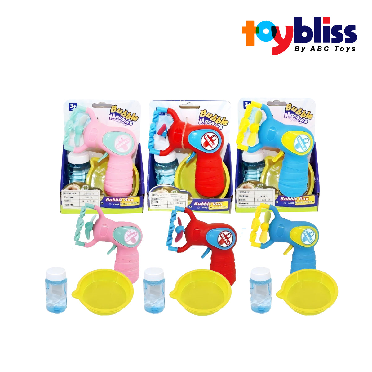 Toybliss Bubble Machine B/O Super Fun (23622A), Age 3+