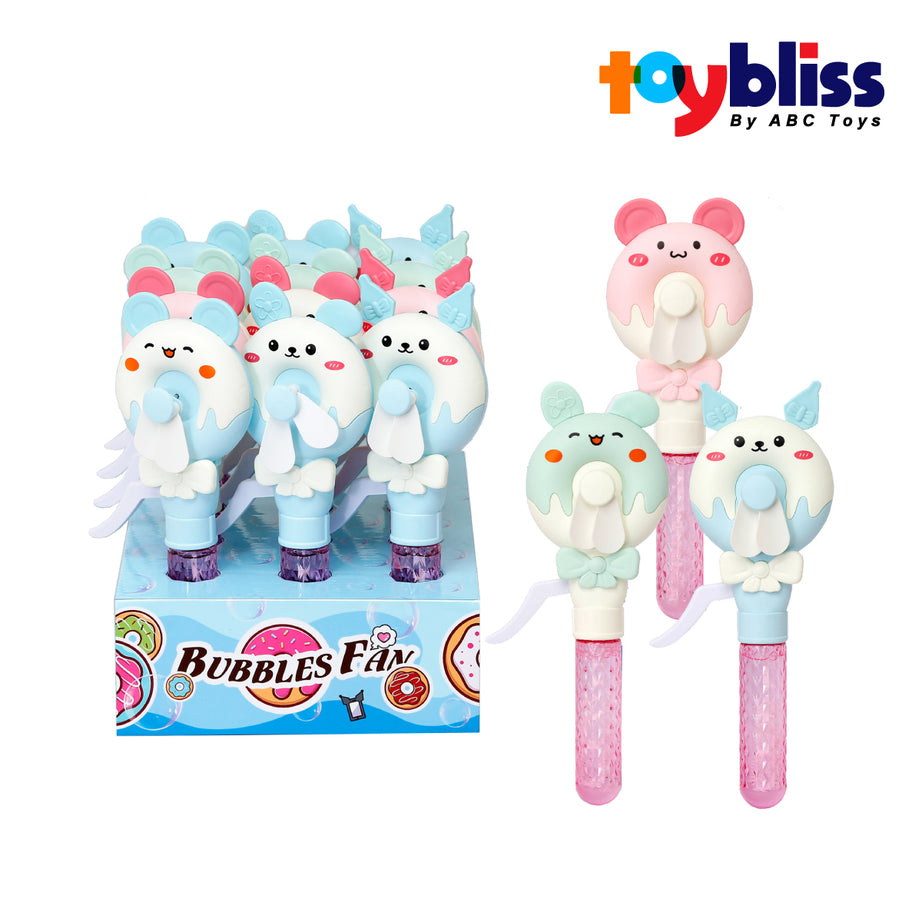 Toybliss Mini Bubbles Fan (1986-35), Ages 3+