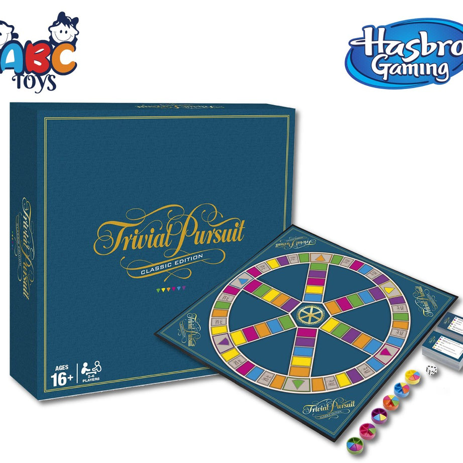 HASBRO C1940 Games Trivial Pursuit, Age 16+ (Damage Box)