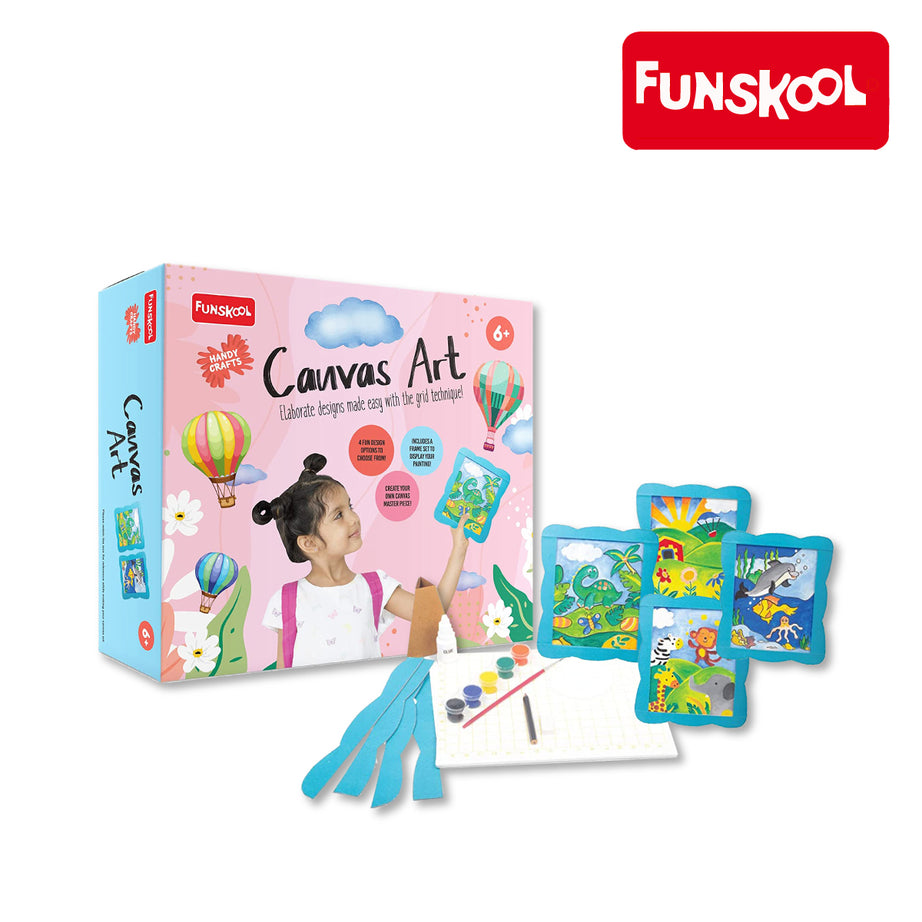 Funskool Handycrafts Canvas Art, Ages 6+