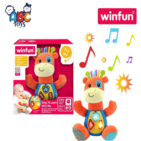 Winfun 000688 Giraffe Sing N Learn (Damage Box)