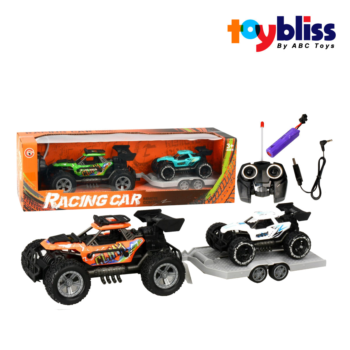 Toybliss - CG Racing Remote Control Car (9623-11B), Age 3+