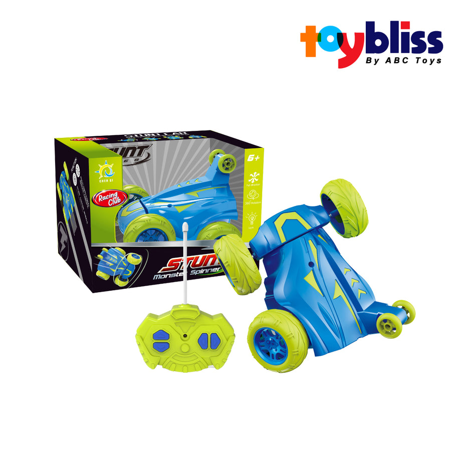 Toybliss Stunt Monster RC Car with Lights & Sounds (CQ-623), Ages 6+
