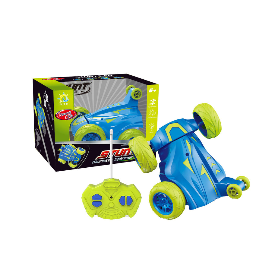 Toybliss Stunt Monster RC Car with Lights & Sounds (CQ-623), Ages 6+