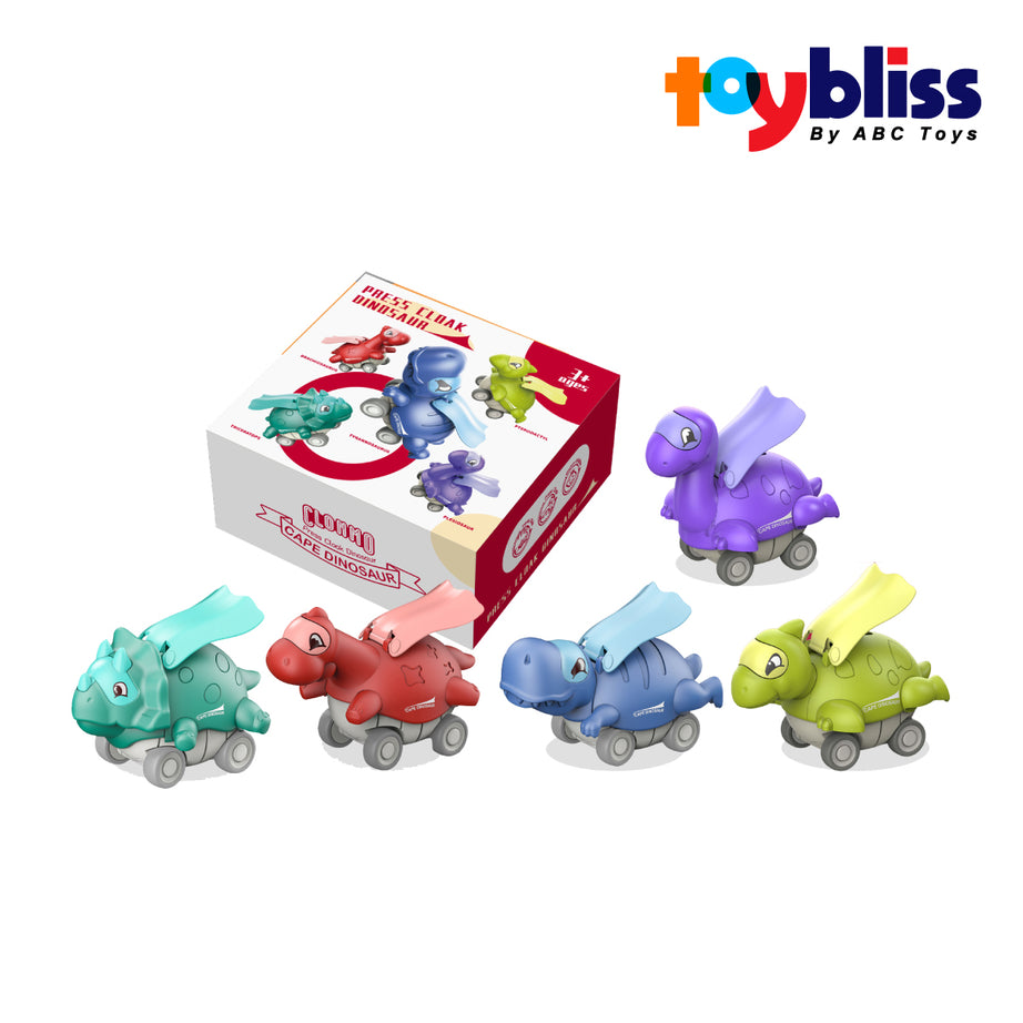 Toybliss CLONMO Press Cloak Dinosaur (209-03), Ages 3+