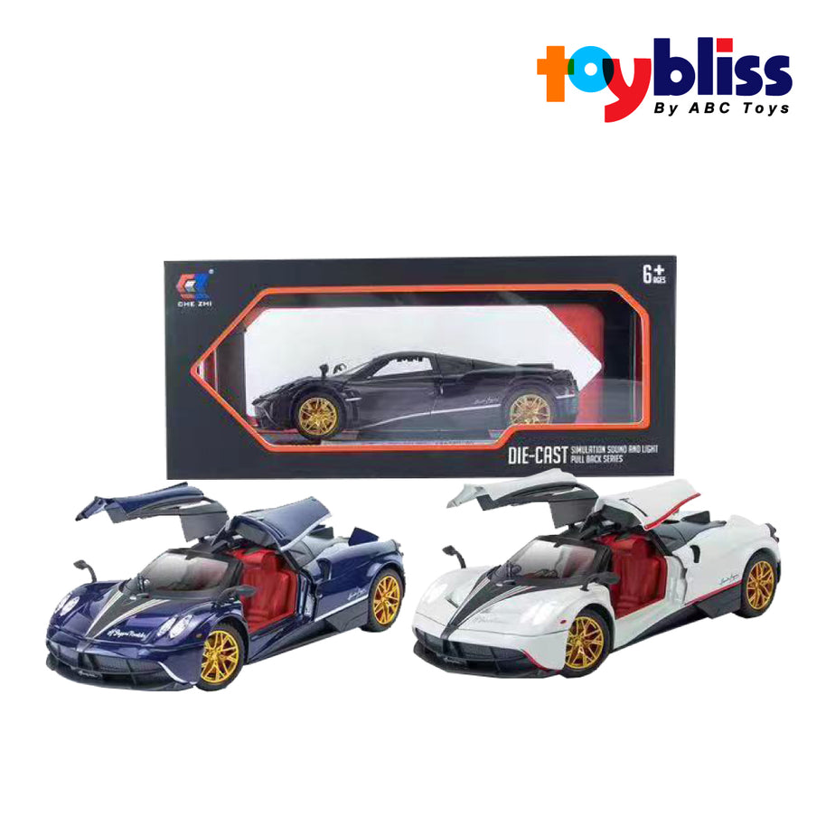 Toybliss Diecast 1:24 Pagani Model Car with Atomizer (CZ145BD), Ages 6+