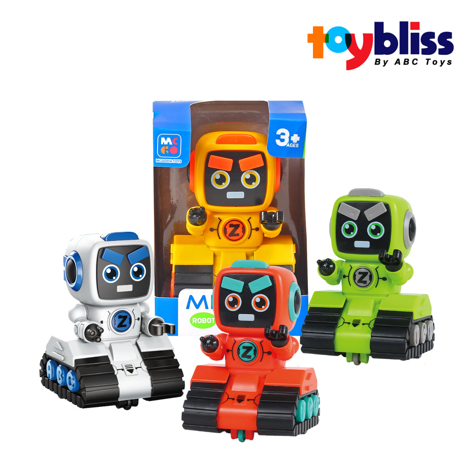 Toybliss Friction MECHA Robot (D400-33B), Ages 3+