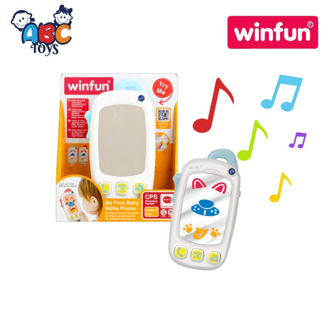 Winfun Selfie Phone Blue B/O 9M+ (Damage Box)