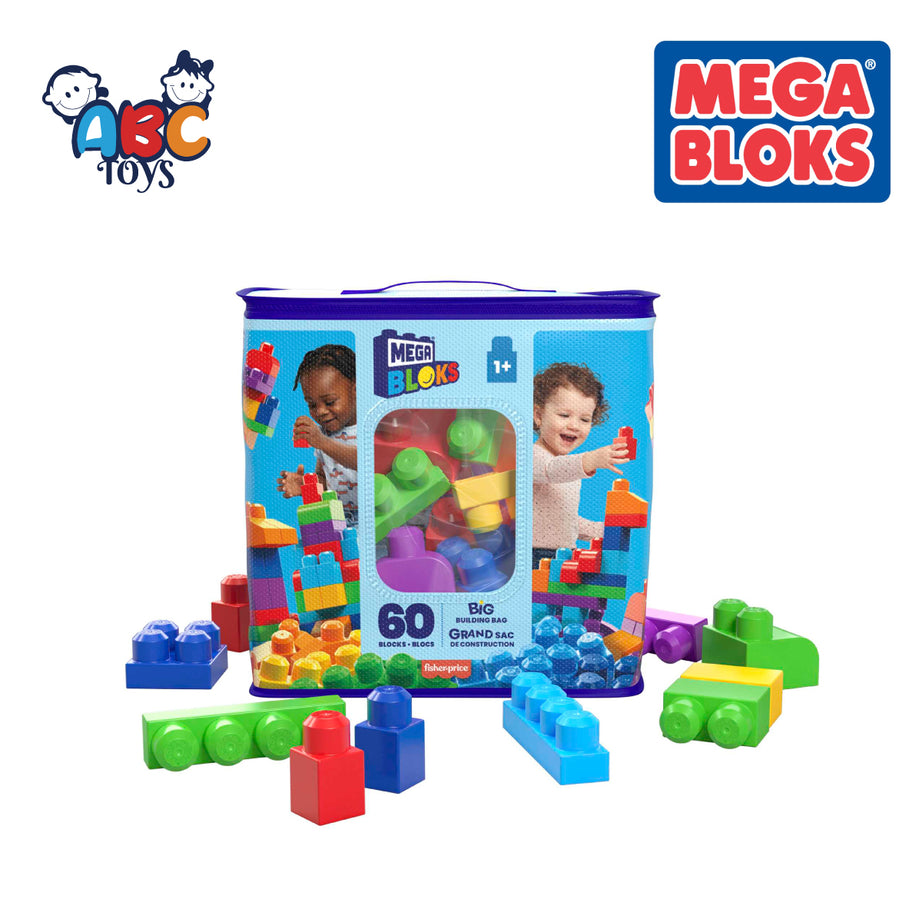 Mega Bloks DCH55 First Builders Big Building Bag - 60pcs