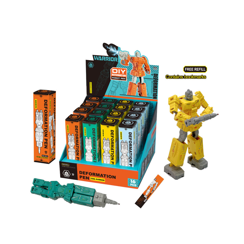 Toybliss DIY Deformation Robot Pen, Ages 3+
