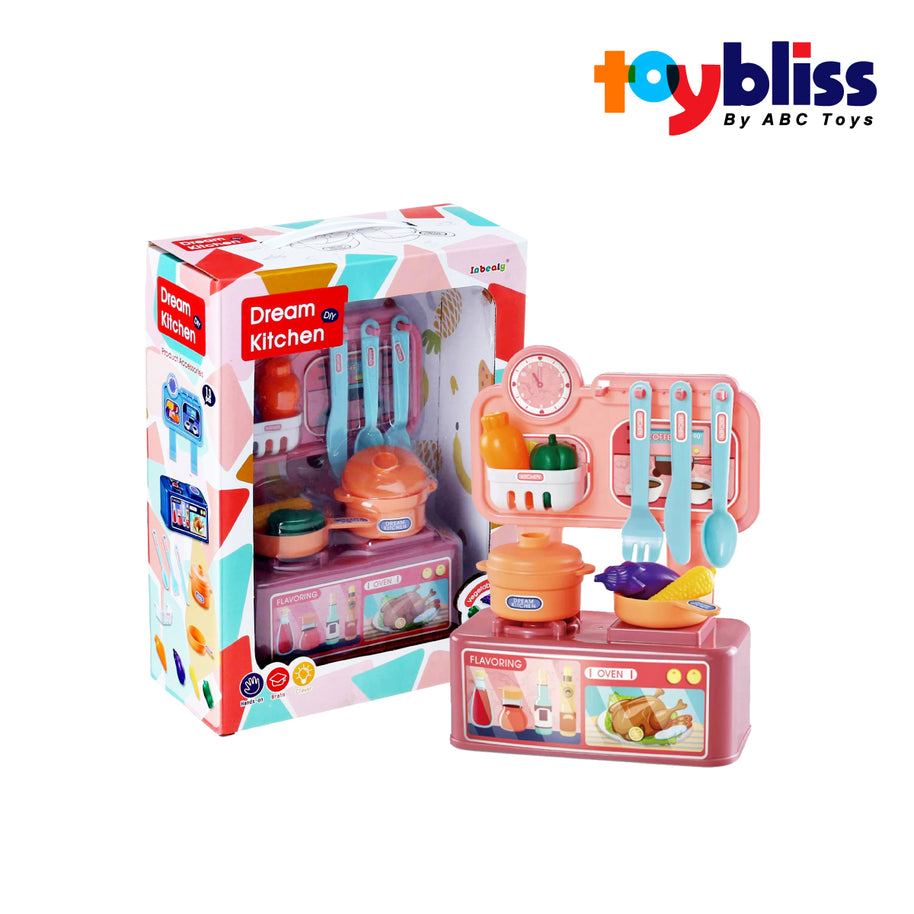 Toybliss Dream Kitchen Playset (599-2), Ages 3+