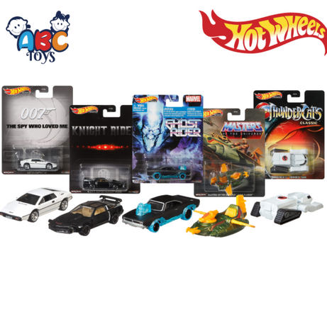Hot Wheels DMC55 Entertainment Car 1Pcs Random., Ages 3+ (Damage Box)
