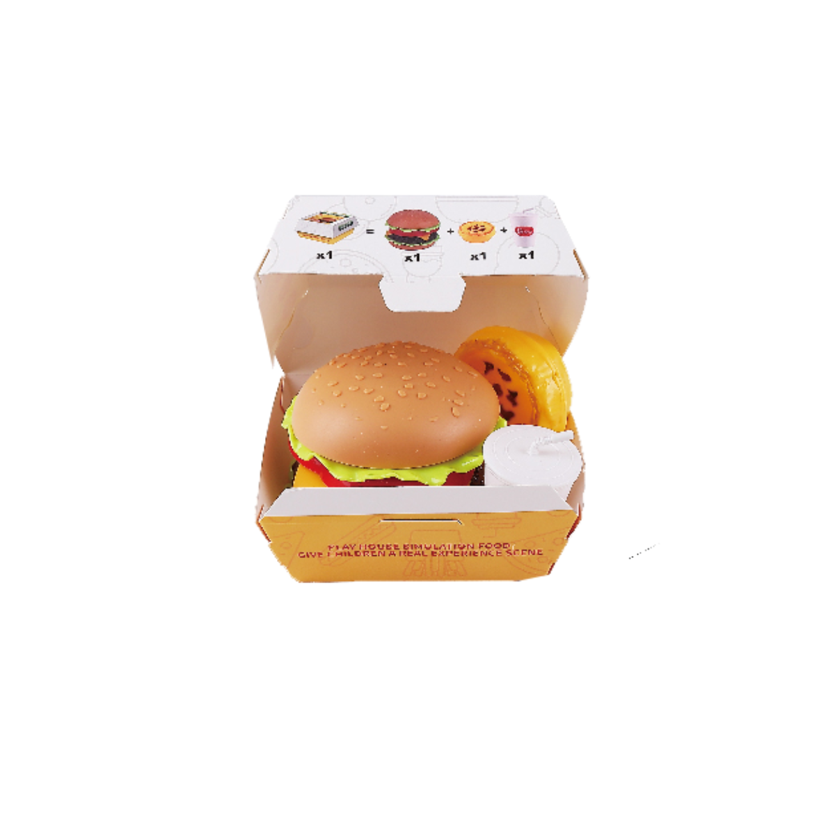 Toybliss Delicious Fast Food Playset (185-91), Ages 3+ (BOGO)