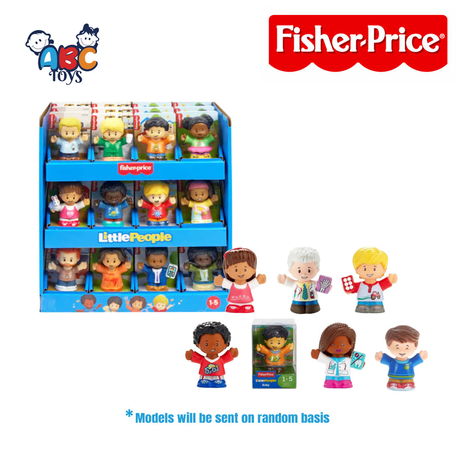 Fisher Price DVP63 Little People Figure Asst Random 1Pcs, Age 1+
