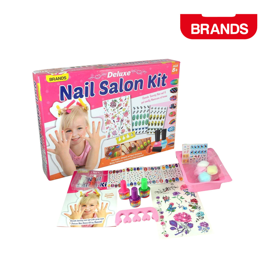 Brands Deluxe Nail Salon Kit, Ages 8+