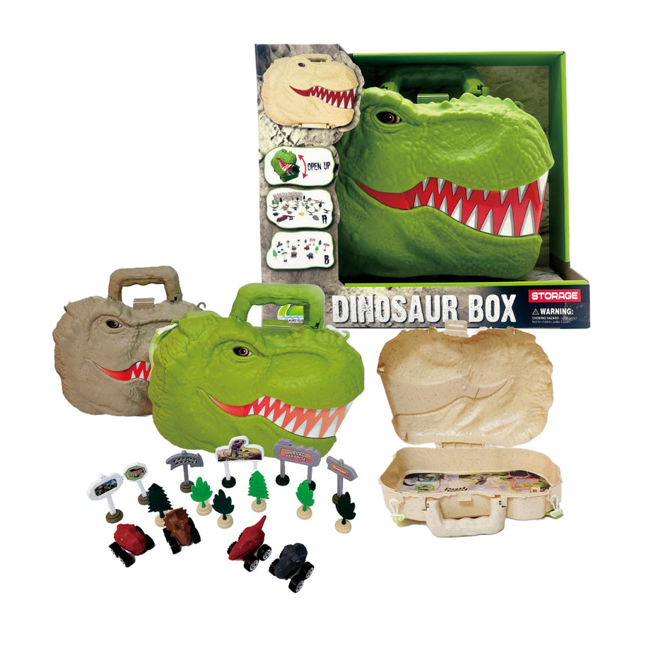 Toybliss Dinosaur Box Storage Playset, Ages 3+