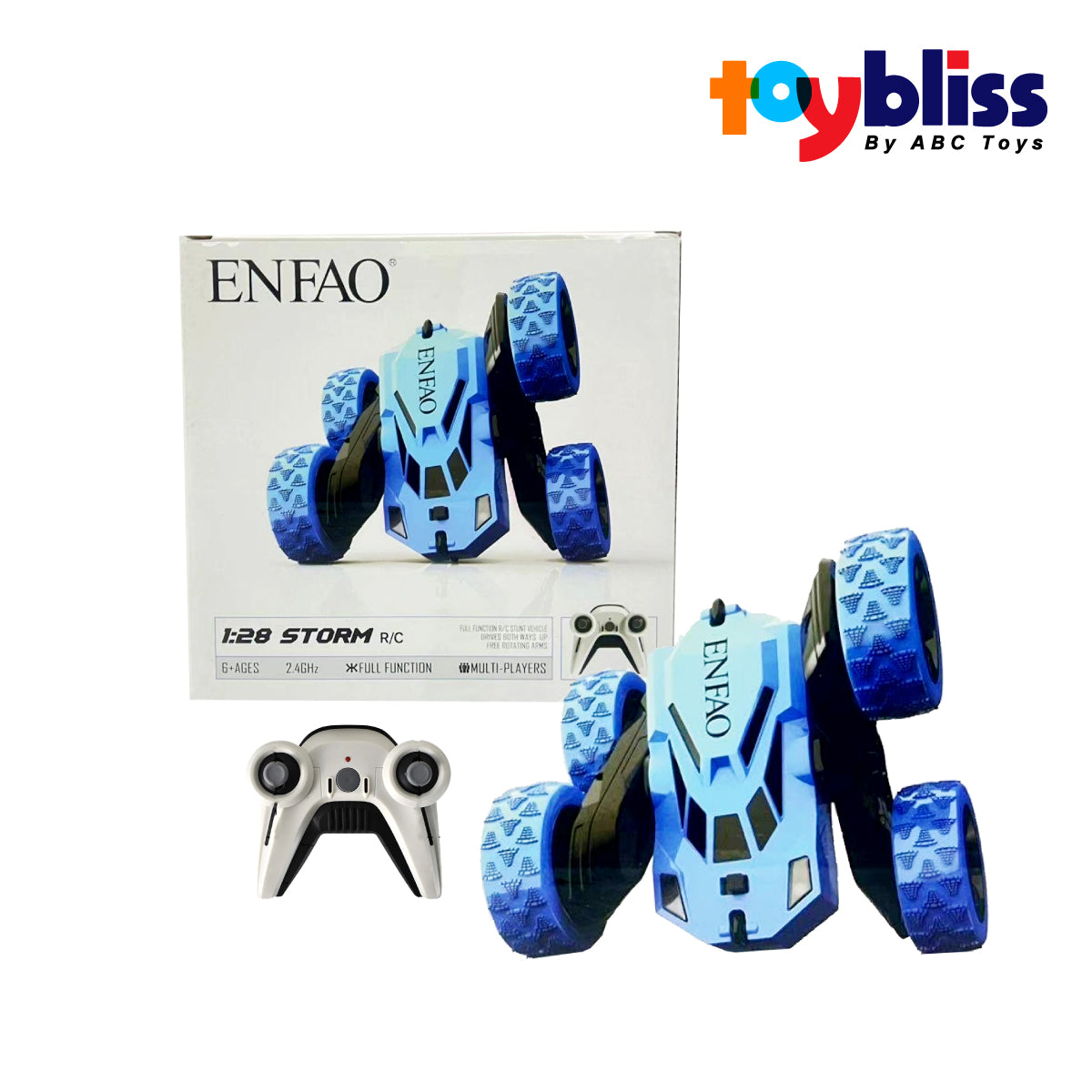 Toybliss 1:28 ENFAO Twisted Remote Control stunt Car (FD1), Age 6+