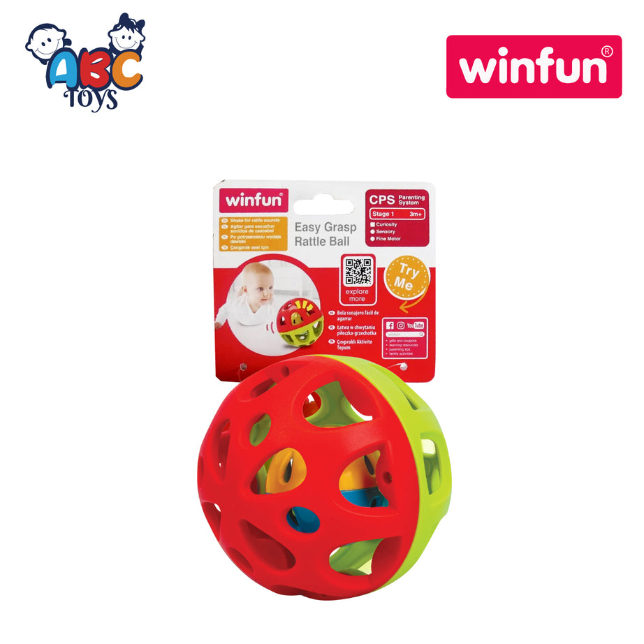 Winfun 000779 Easy Grasp Rattle Ball