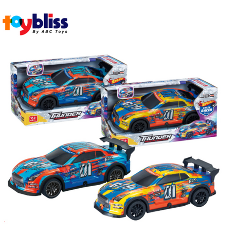 JBC Thunder Racing Car (JU688-23), Age 3+