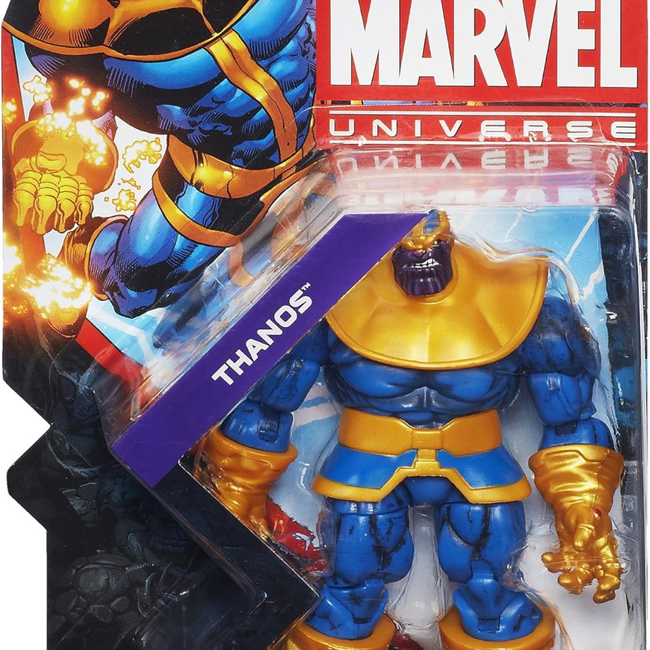 HASBRO F0022 MARVEL SHA MEGA THANOS, Age 3+ (Damage Box)