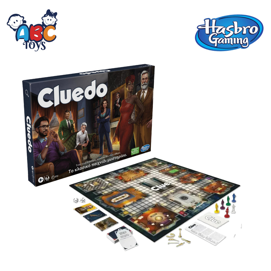 HASBRO F6420 Cluedo The Classic Mystery Game, Age 8+ (Damage Box)