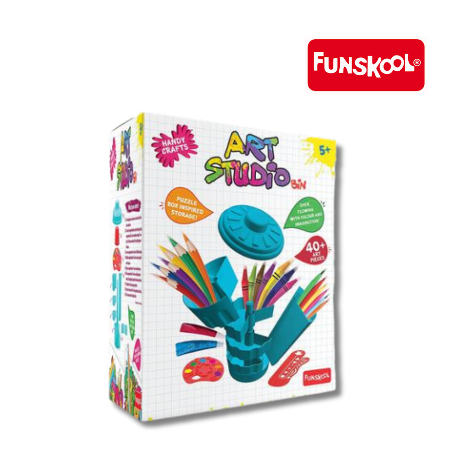 FUNSKOOL ART STUDIO BIN (Damaged Box)